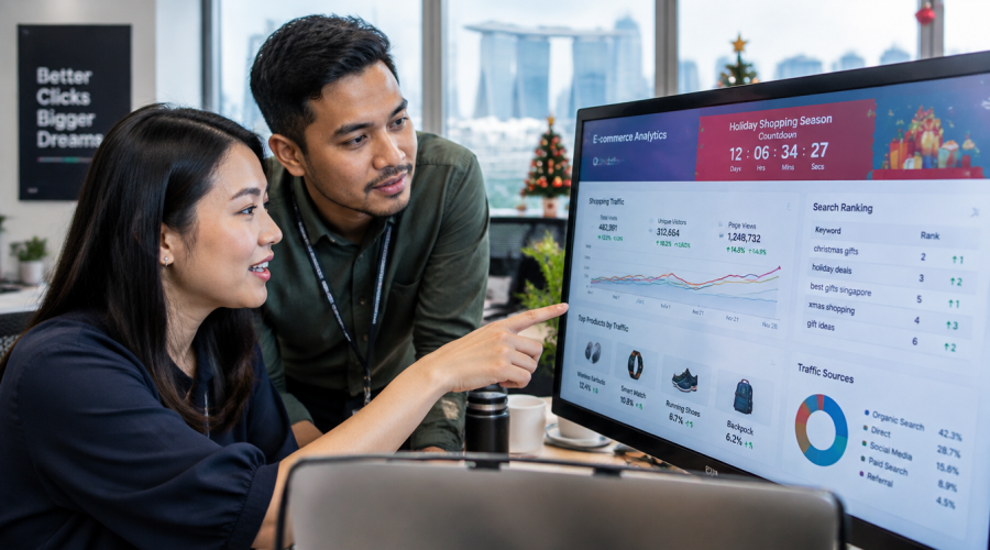 E-commerce SEO Singapore 11.11 12.12 Shopping Season