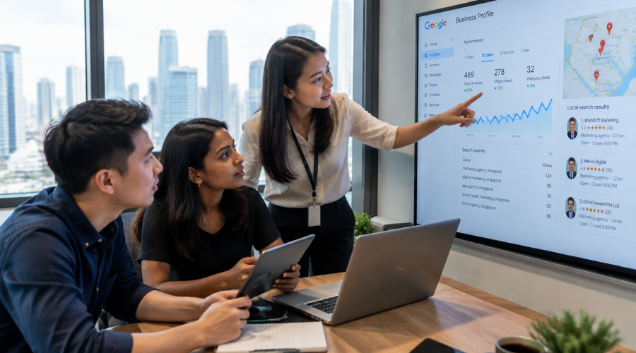 Google Business Profile Optimisation Singapore