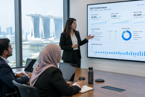 SEO Reporting to Leadership Singapore