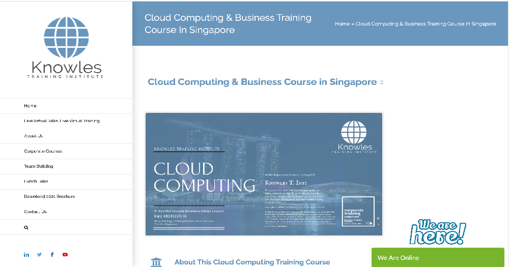 5 Best SG Cloud Computing Architecture Course to Quick Work | IT.com.sg ...